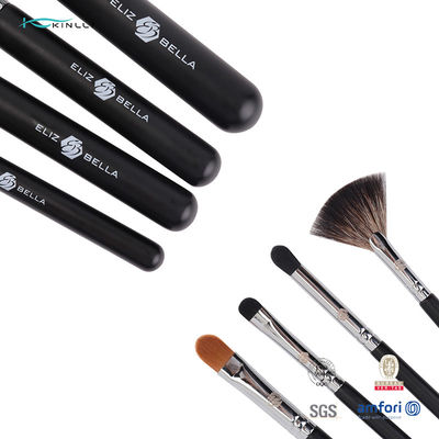 8pcs Wooden Handle Makeup Brushes Cosmetic Brush Set Custom Logo