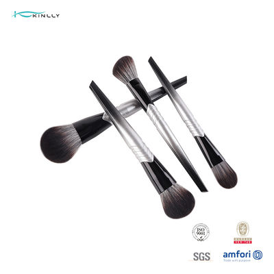 Plastic Handle 9pcs Makeup Brush Full Set Nylon Hair Powder Brush