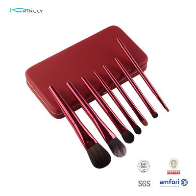 Synthetic Hair OEM ODM 10 Pcs Makeup Brush Set With Cometic Pouch