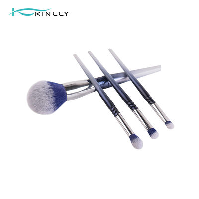Plastic Handle 9PCS Synthetic Makeup Brushes Eyeshadow Private Label