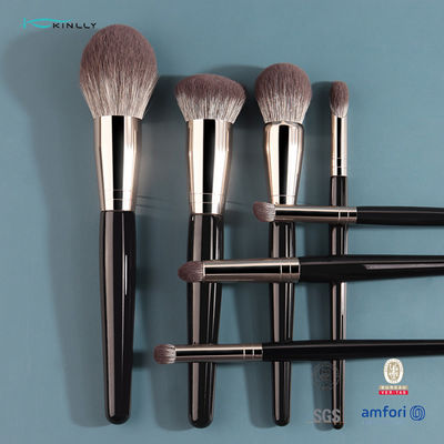 OEM ODM 7pcs Synthetic Hair Makeup Brush Set Aluminiujm Ferrule
