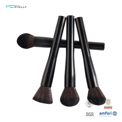 OEM ODM Single Makeup Brush All In One Aluminium Ferrule And Handle