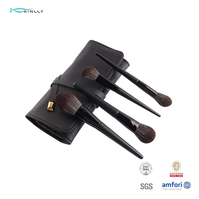 Synthetic Hair 7pcs Soft Makeup Brush Set With Matte Wooden Handle