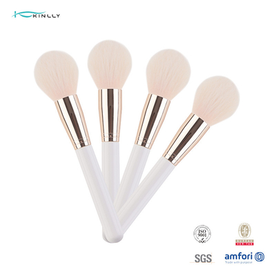 Durable Flat Arched Individual Makeup Brushes For Blending Liquid Cream