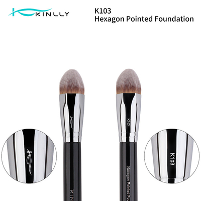 Tapered Foundation Luxury Makeup Brushes with Soft Synthetic Bristles