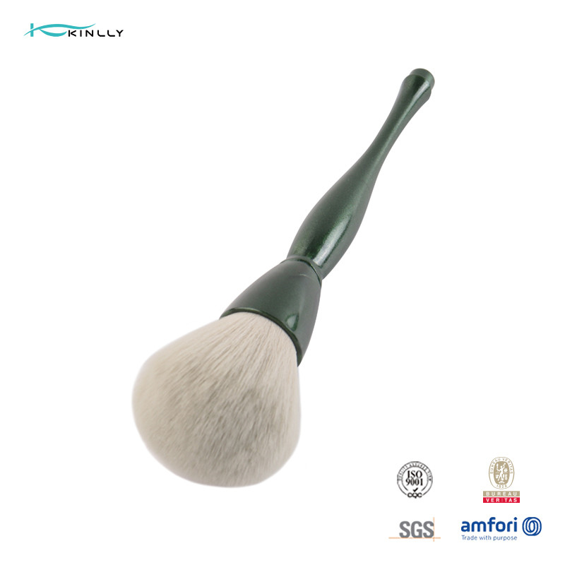 Plastic Handle Flawless Face Brush Vegan Makeup Tool Individual Makeup Brushes
