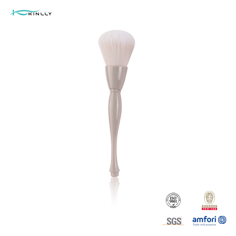Large Powder Makeup Brush Cosmetic Set With Plastic Handle