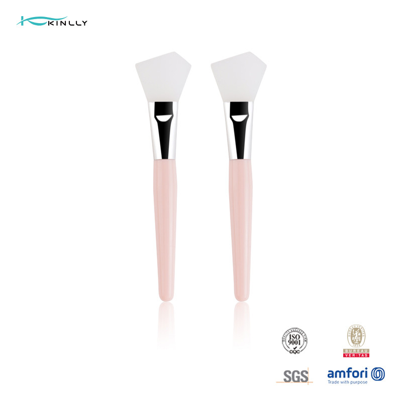 Silicone Face Mask Brushes, Flexible Facial Mud Mask Applicator Brush, Hairless Moisturizers Applicator Tools