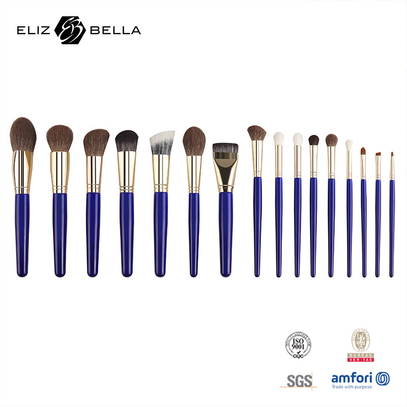 Professional Quality Full Makeup Brush Set For Private Label, Cosmetic Brush Set  With Synthetic Hair