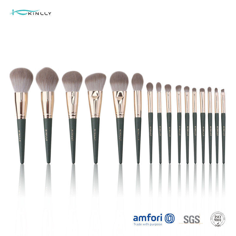 16pcs Premium Opp Bag Cosmetic Makeup Brush Set