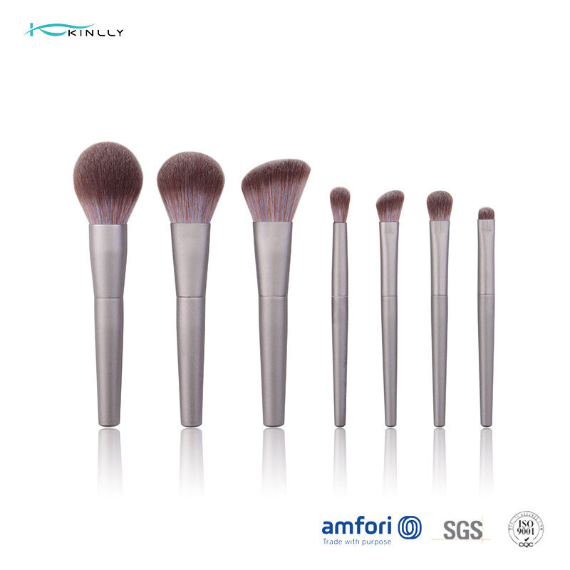ISO9001 7pcs Travel BSCI Cosmetic Makeup Brush Set