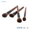 Poly Bag 12PCS Alu Tube Wooden Handle Makeup Brushes
