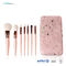 OEM Pink 7PCS Makeup Brush Gift Set With Tin Box