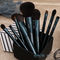 9pcs Wooden Handle Makeup Brushes