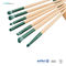 Cosmetic Tools 10pcs Synthetic Makeup Brush Set With Wooden Handle