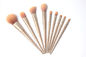 9pcs Makeup Brush Gift Set Plastic Handle Package Design Are Acceptable