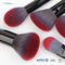 Cosmetic Brush Kits Travel Makeup Brush Set With Classic Black Wooden Handle