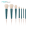 7pcs Travel Makeup Brush Set For Powder Blush Concealer Eye Shadow