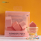 6 Pcs Makeup Sponge Kit Beauty Blender Set Clear Case Flawless For Cream