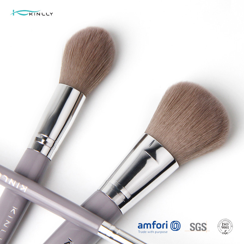 Smudge Makeup Brushes Travel Kit With Cosmetic Box